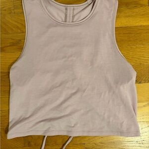 lululemon athletica orchid tie cropped top 4